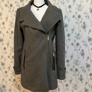 Michael Kors Gray Pea Coat